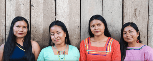 Four indigenous women